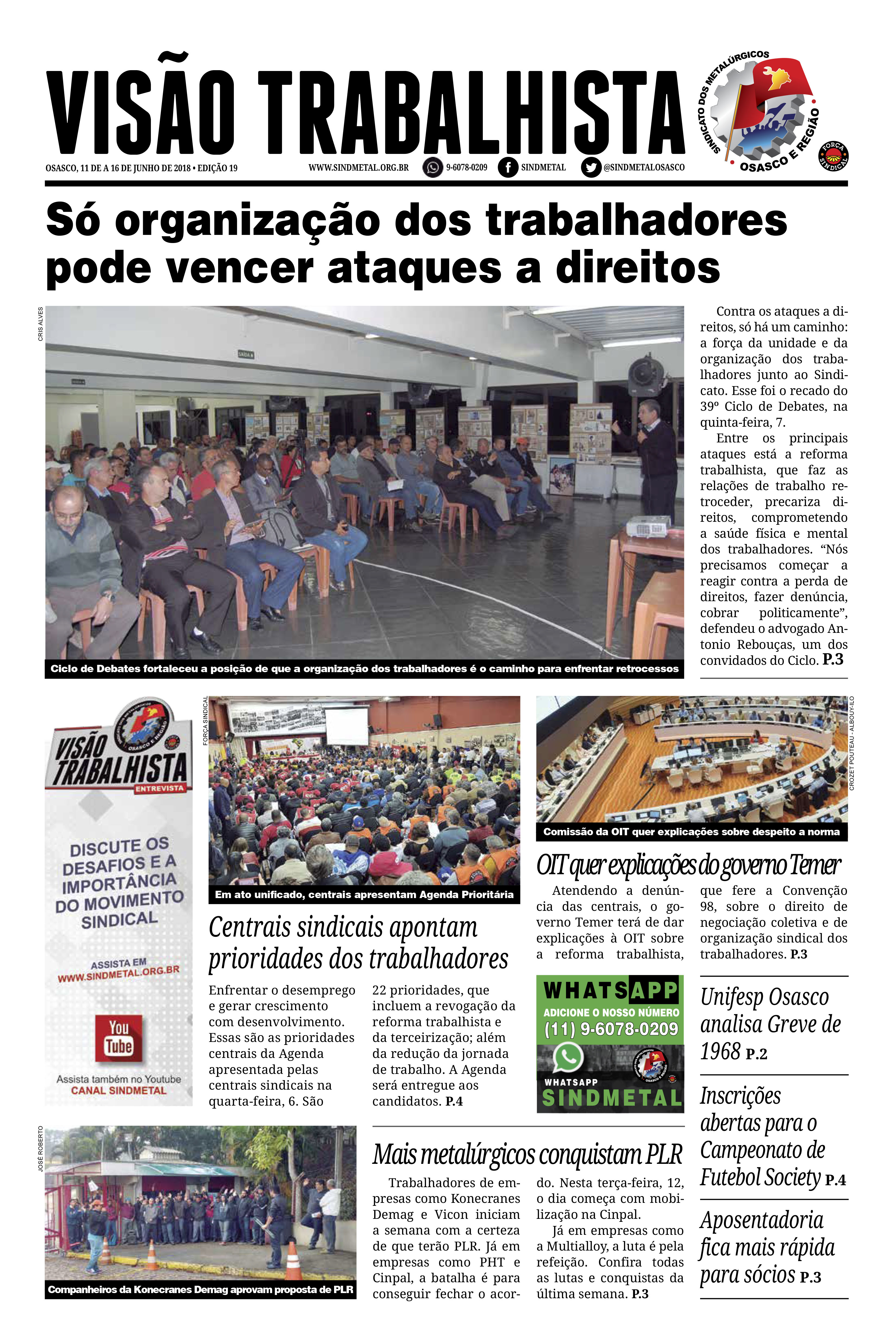 Capa de Edição 19 – 2018