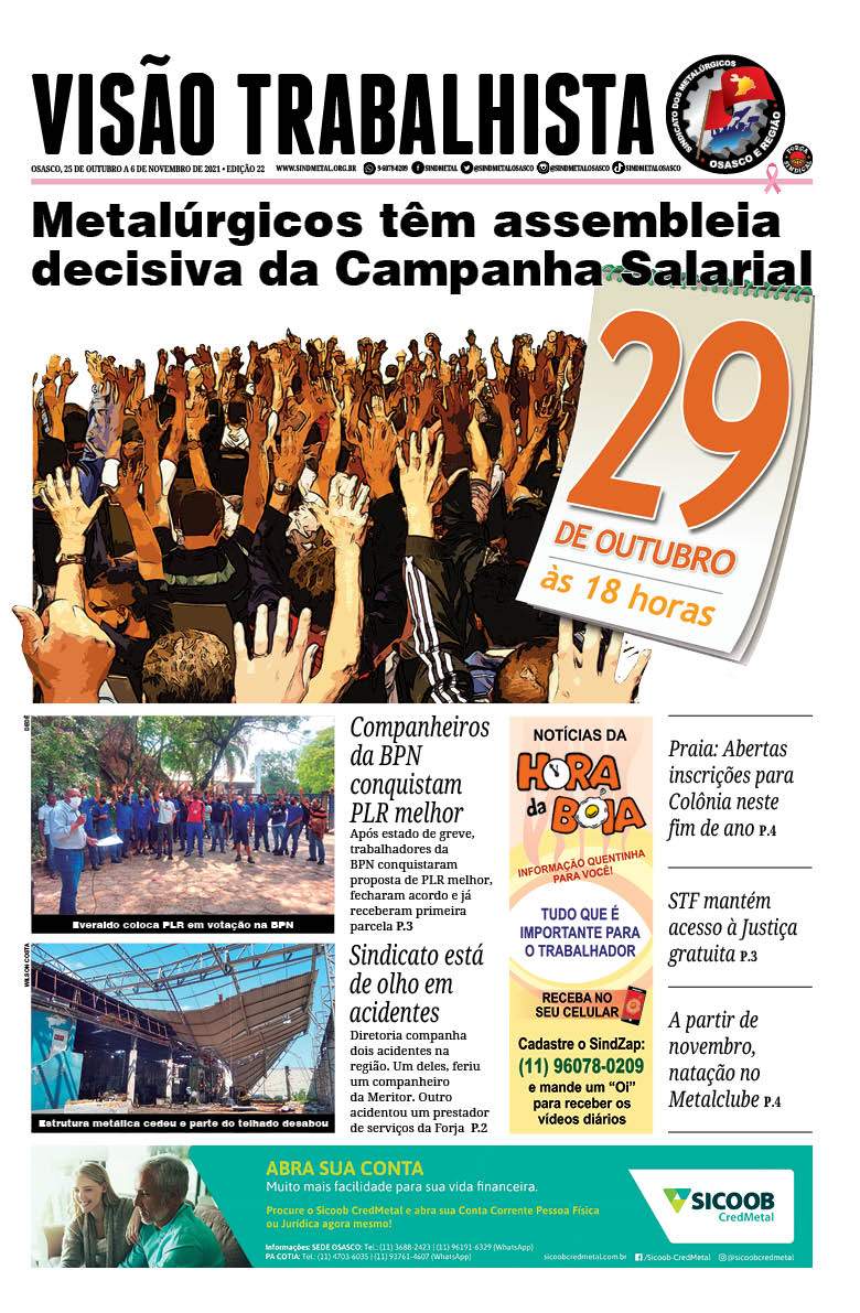 Capa de Edição 22 – 2021